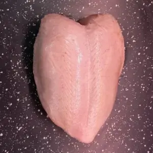 Kippenborst met been