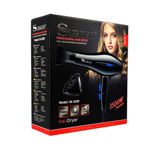 Surker 3500w High Power Hair Dryer (Gsl)