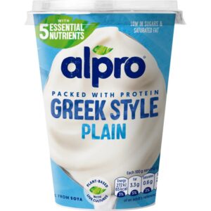 Alpro Greek Style plain yoghurt alternative (CH)