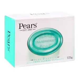 Pears Soap Oil Clear, Lemon Flower Extract, Natural Hydration(GBM)