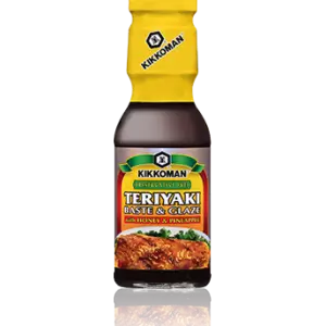 Kikkoman Teriyaki Baste & Glaze With Honey & Pineapple, 12.8-Ounce(CH)