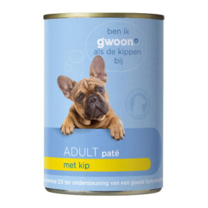 G'woon Adult Paté dog food with chicken(GBM)