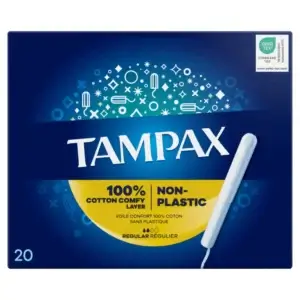 Tampax Tampons with Flushable Cardboard Applicator