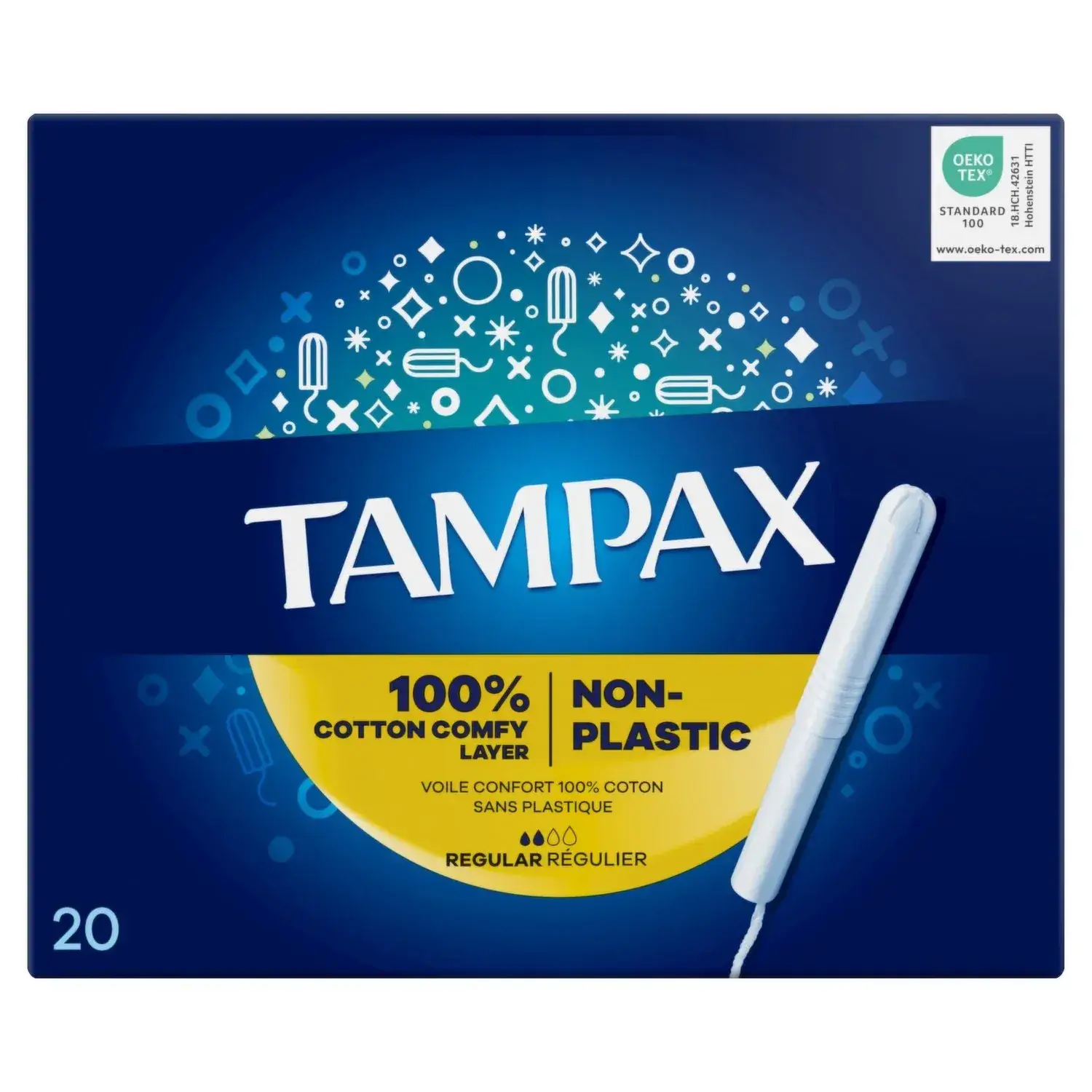Tampax Tampons with Flushable Cardboard Applicator
