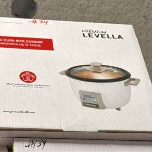 Premium Levella 12-cup rice cooker