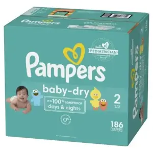 Pampers Baby-Dry Diapers, Size 2 54 STUKS (CH)