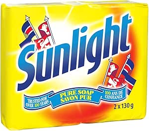 Sunlight Lemon Laundry Detergent Bar(GSM)