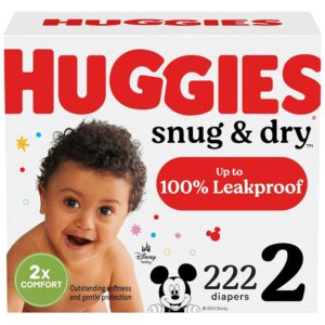 Huggies Snug & Dry Diapers - Size 2 100 stuks(CH)