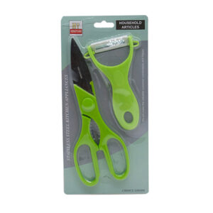 kitchen scissors and peeler set