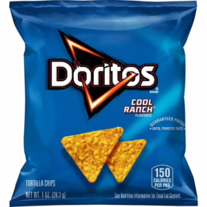 Doritos Cool Ranch Flavored Tortilla Snack Chips, 1 oz (CH)