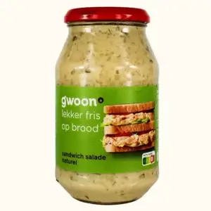 G'woon Sandwich Spread Naturel 515g (Gbm)