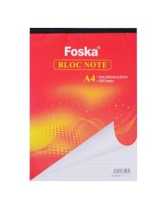 Foska A4 Gelijnd Notitieboek 100 Pagina's(Kpln)