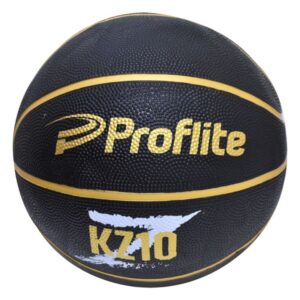 Proflite Rubberen Basketbal Maat 7 (Kpln) BLACK
