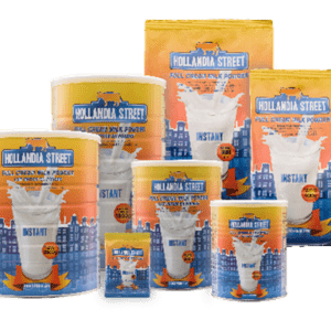 Hollandia Street Instant volle melk poeder  Verschillende formaten (ci)