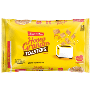 Malt-O-Meal Honey Graham Toasters cereal(ch)