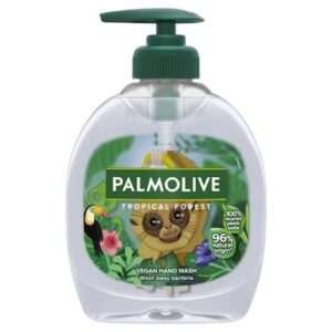 Palmolive Tropical Forest liquid hand soap.