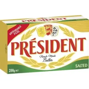 President Salted Butter 198gr (Ch0)