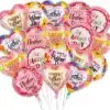 Moederdag Foil Ballon (RcPs)- Verschillende varianten
