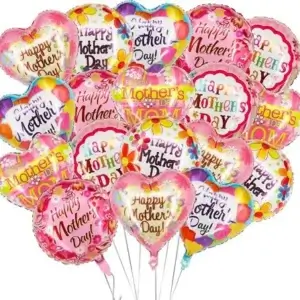 Moederdag Foil Ballon (RcPs)- Verschillende varianten