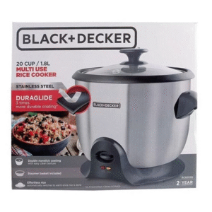 Black + Decker Duraglide RC620W 20-Cup Multi Use Rice Cooker