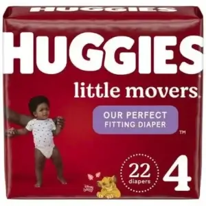 Huggies Diapers Little Movers Size 4 22 STUKS  (CH)