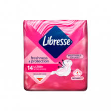 Libresse Ultra Thin Normal sanitary pads 10 pc(Gbm)