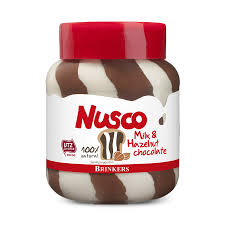Nusco mix hazelnoot/melk(12x350gr) (Sub)