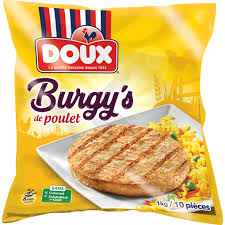 doux chicken burgy's #dse6(12x1kg)(SUB)