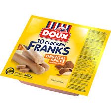 doux chicken franks original #dp5m(24x340gr)(SUB)