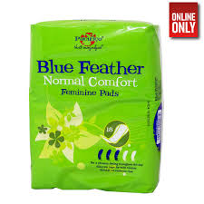 Blue Feather Sanitary Pads Normal 12pc(Gbm)
