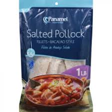 Vis Pollock Salted Fillet Drummond 1Lbs (Csx20) - Pack (210713)