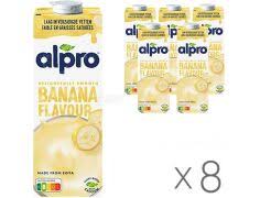 alpro soya drink banana (8x1l)(Sub)