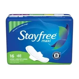 Stayfree Super Maxi Pads 16pc(Gbm)