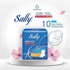 Sally Zero Feel sanitary pads. 10 pc(Gbm)