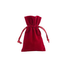 Fluweel effen sieraad zakjes small 10 stuks #kleuren (RcPs)