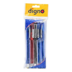 Digno Balpen Set 5 Stuks SKU E231101 (Kpln)