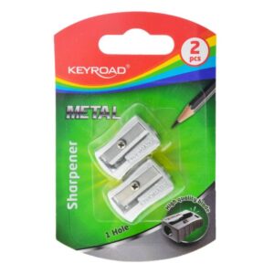 Keyroad Metalen Potlood Slijper Set 2 Stuks KR971681 SKU E234225 (Kpln)