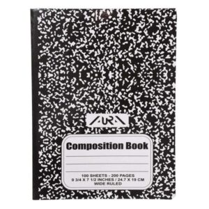 Aura Gelijnd Schrift 200 Pagina's 24.7x19 cm SKU E235215 (Kpln)