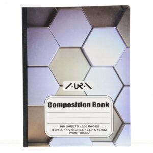 Aura Gelijnd Schrift 200 Pagina's 24.7x19 cm (Kpln)