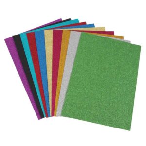 Foska A4 Glitter Papier 10 Vellen 30x21 cm SKU E241589 (Kpln)