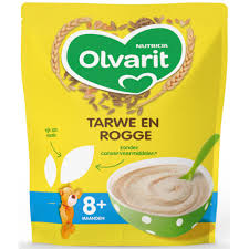 Olvarit Tarwe en Rogge (Wheat and Rye) porridge 8+(Gsl)