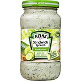Heinz Sandwich Spread, specifically the cucumber flavor (Gsl)