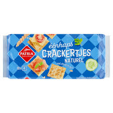 Patria Eenhap's Crackertjes Naturel (Gsl)