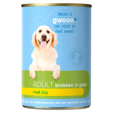 G'woon Adult dog food  "brokken met kip(GBM)