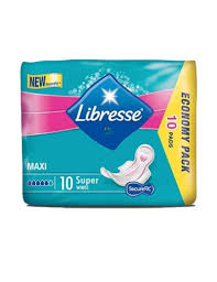 Maxi Regular pads with wings sanitary pads. 10pc(Gbm)