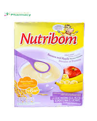 Nutribom Banana and Apple infant cereal 300 g(Gsl)