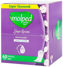 Molped Yoğun Koruma Günlük Ped 60pc(Gbm)