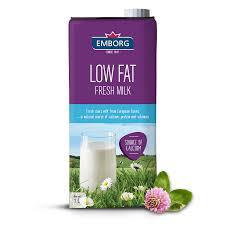 Emborg magere melk 1liter .blw (12x1l) (SUB)