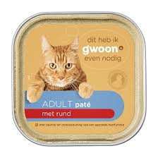 G'woon Adult Pate with Beef cat food(GBM)
