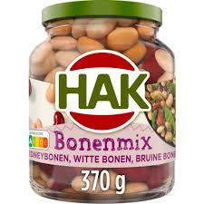 Hak Beans Mixture Kidney, Brown & White Beans 370 gr (CH)